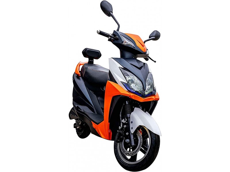 »FALCON« 50 km/h E-Moped, Lithium Akku, 3400 Watt - Orange