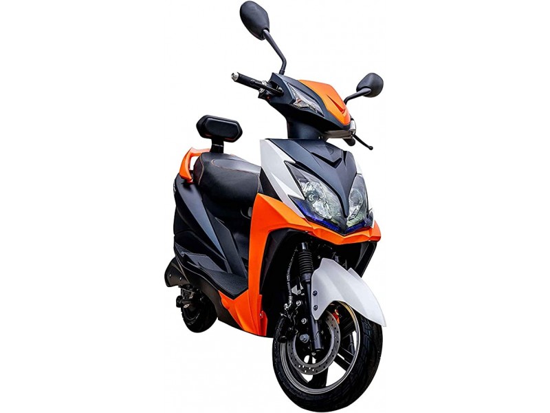 »FALCON« 50 km/h E-Moped, Lithium Akku, 3400 Watt - Orange »FALCON« 50 km/h E-Moped, Lithium Akku, 3400 Watt - Orange