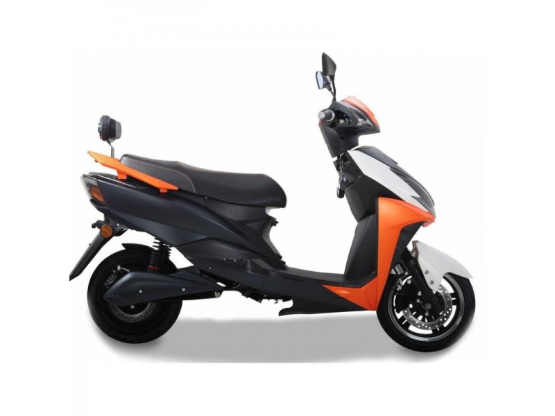 »FALCON« 50 km/h E-Moped, Lithium Akku, 3400 Watt - Orange