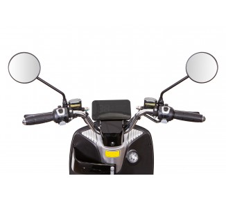 Elektro-Moped »CRYSTAL 1.0« inkl. Topcase mit einem Akku 60 km Reichweite