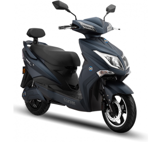 »HAWK 2.0«  Elektroroller 45 km/h  3000 Watt 72V - Mattschwarz