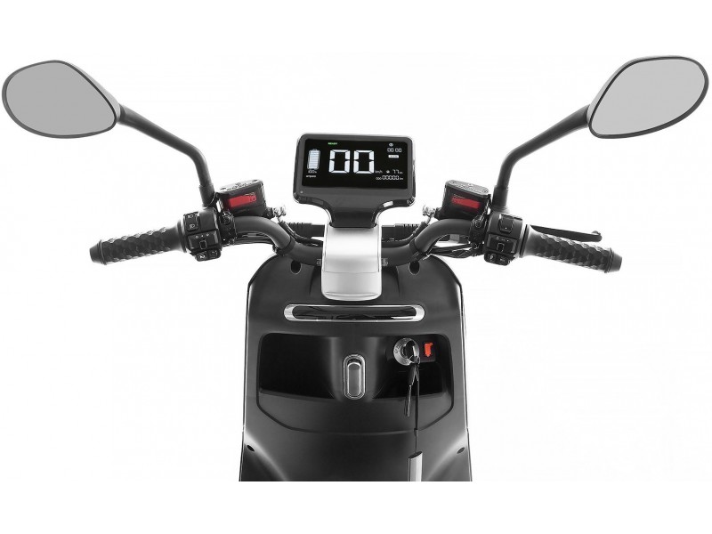 »Yadea G5 Silber« Power-Modus und hohe Reichweite