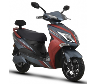 »HAWK 2.0«  Elektroroller 45 km/h  3000 Watt 72V - Mattschwarz