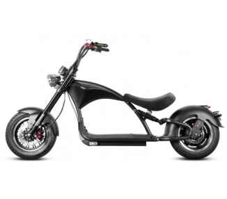 »E-Chopper X9 Plus« 30Ah, 45 km/h, 3000 Watt | Matt-Schwarz