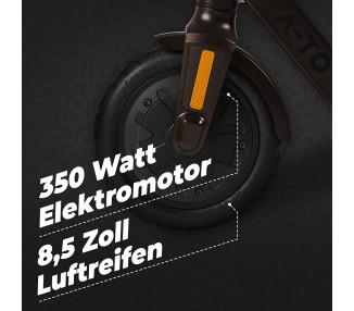»A-TO Ultron AIR« E-Scooter 25 km/h - 500 Watt