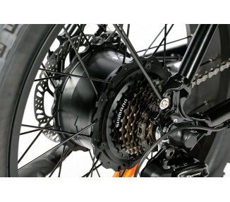 E-Bike - Fatbike mit Lithium-Akku | Neu mit Komfortsitz
