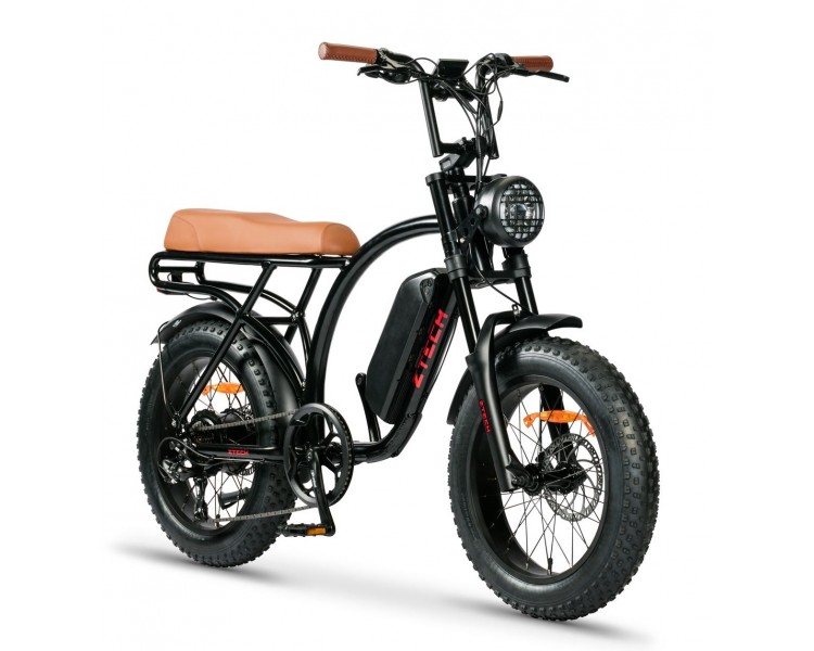 E-Bike - Fatbike mit Lithium-Akku | Neu mit Komfortsitz