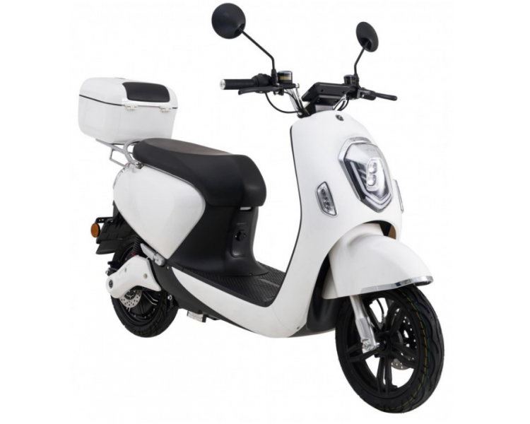 Elektro-Moped »CRYSTAL 2.0« inkl. Topcase mit zwei Akkus 120 km Reichweite Elektro-Moped »CRYSTAL 2.0« inkl. Topcase mit zwei Akkus 120 km Reichweite