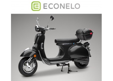 Econelo Classic Elektroroller Black-Edition
