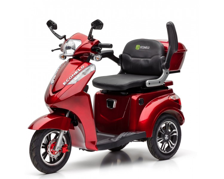 ECONELO Elektrodreirad »S1000«, 25 km/h - Rot ECONELO Elektrodreirad »S1000«, 25 km/h - Rot
