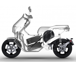 110 km/h Elektroroller E5 Ecooter 8KW, ABS