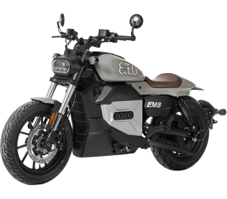 EM8 Elektromotorrad NEU Grau