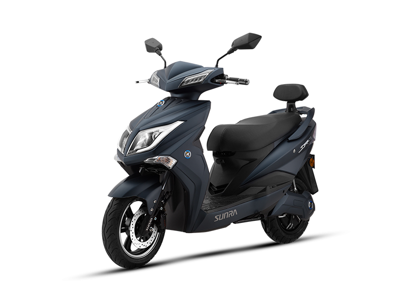 »HAWK 2.0«  Elektroroller 45 km/h  3000 Watt 72V - Mattschwarz