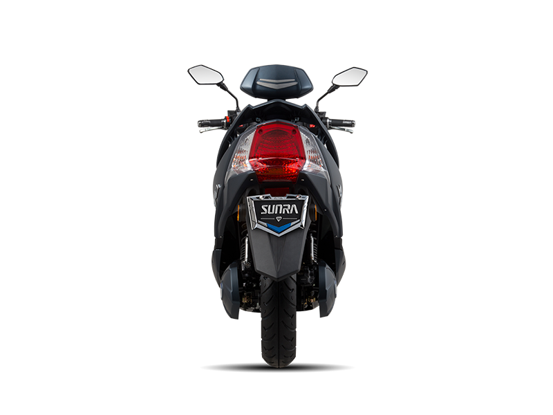 »HAWK 2.0«  Elektroroller 45 km/h  3000 Watt 72V - Mattschwarz