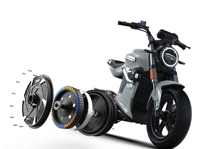 MIKUSUPER E-Motorrad 80 km/h