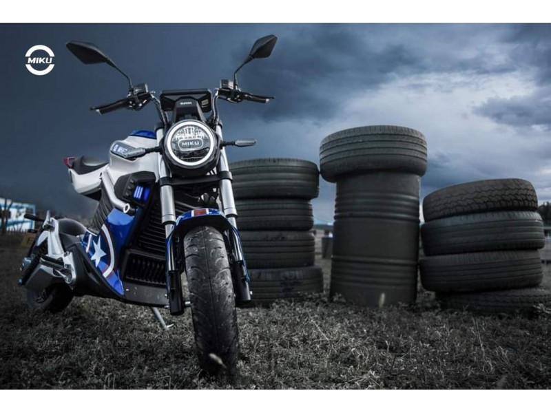 MIKUSUPER E-Motorrad 80 km/h